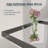 Rectangular Straight-Angled Aluminum Framed Wall-Mounted Bathroom Mirror In Matte Black-461512235