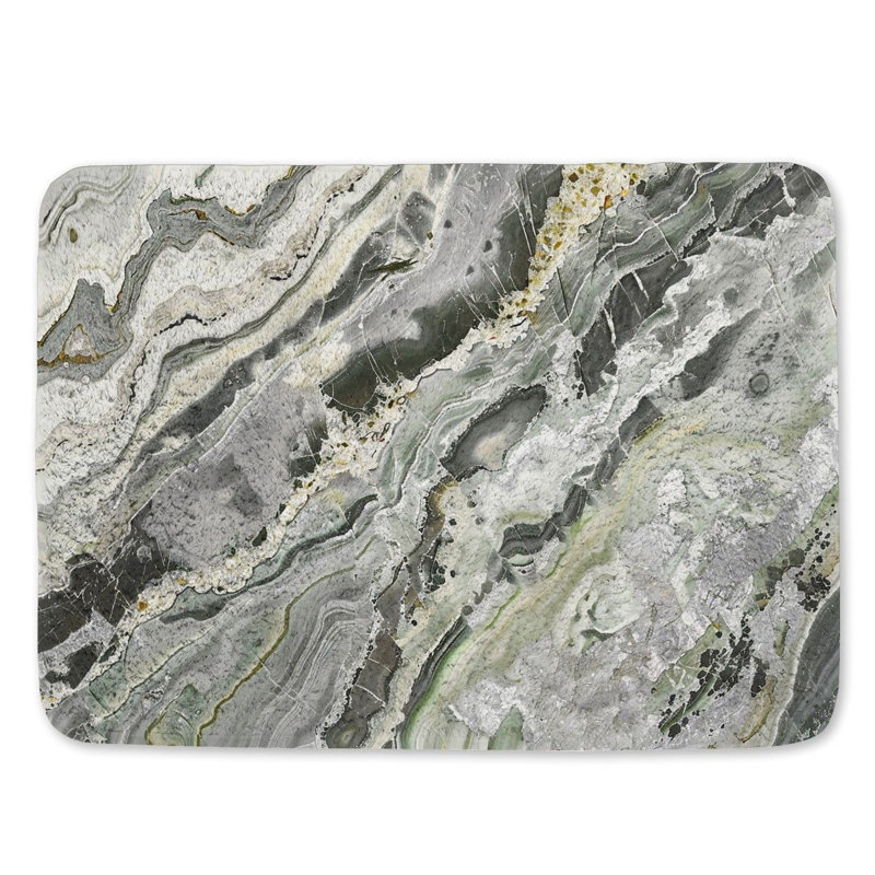 Parlier Microfiber / Microsuede Non-Slip Bath Mat, 21"W x 34"L