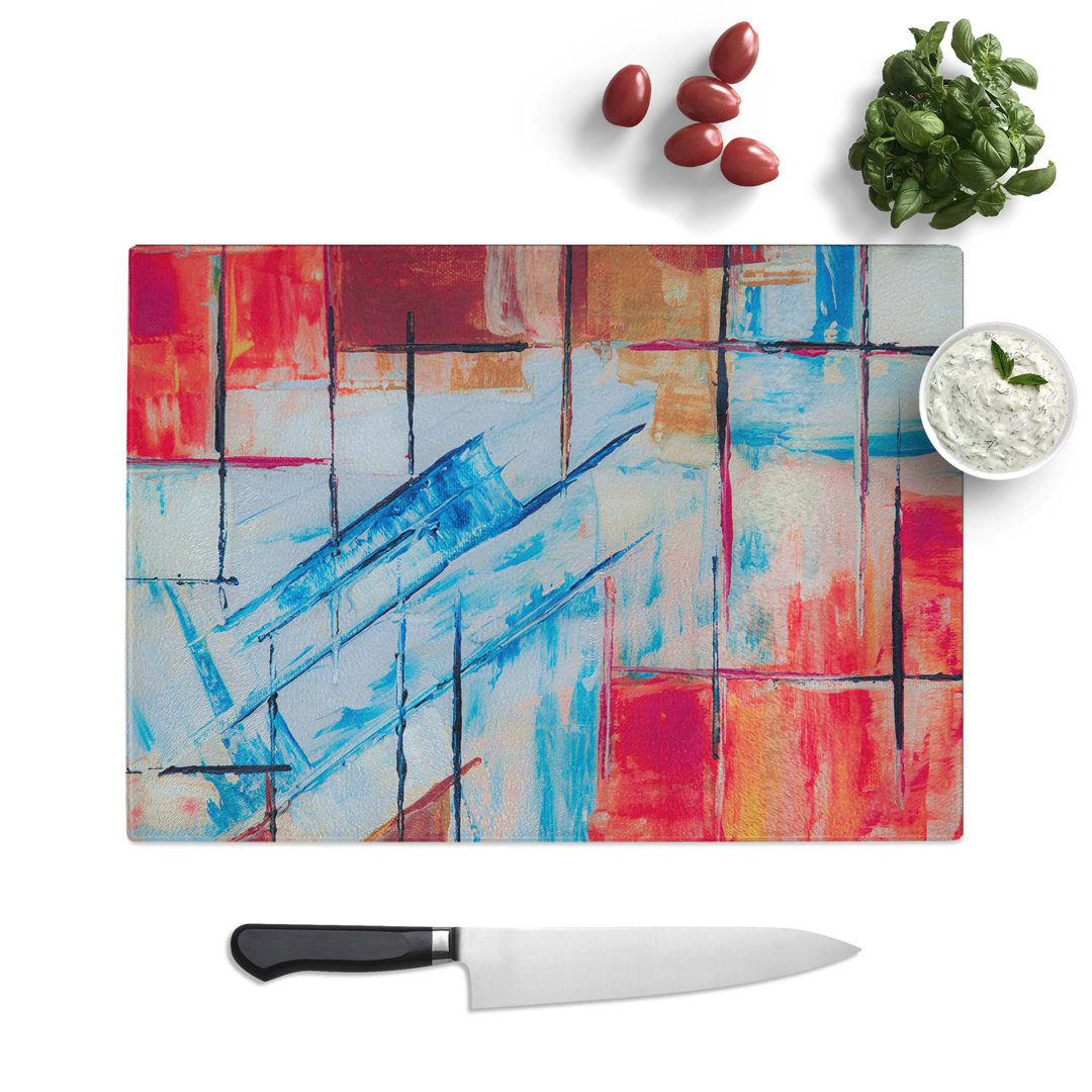 Tempered Glass Art Painting Vol.401 Chopping Board