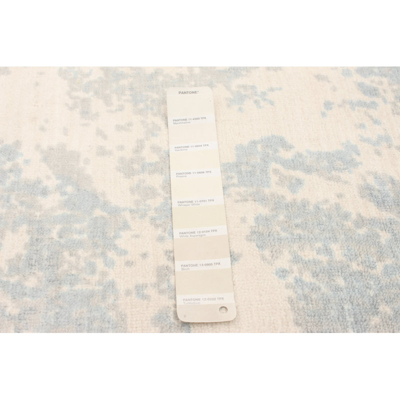 Tapis crème noué à la main Egmont