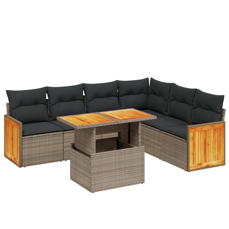 Ensemble de canapé de jardin Vidaxl