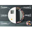 Huldar Glass Flat Wall Mirror