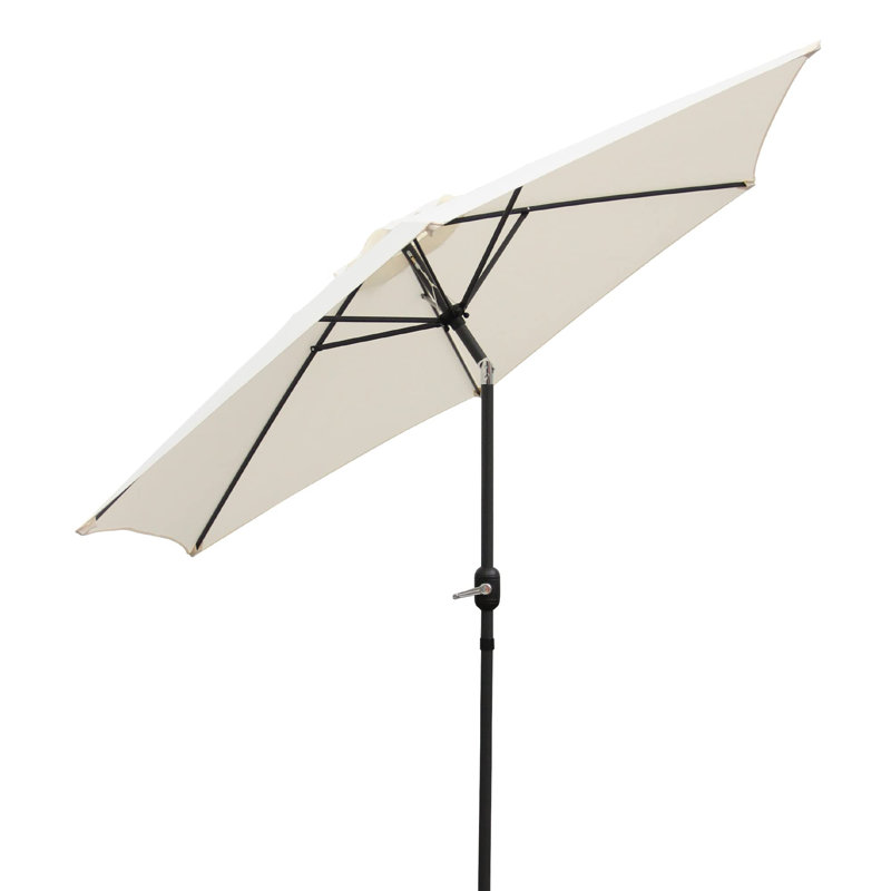 Arunas 2.7m Market Parasol, Cream