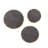 Benjamina Iron Round Mirror