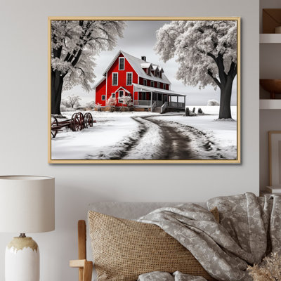" Red And Grey Farmhouse Traditions "