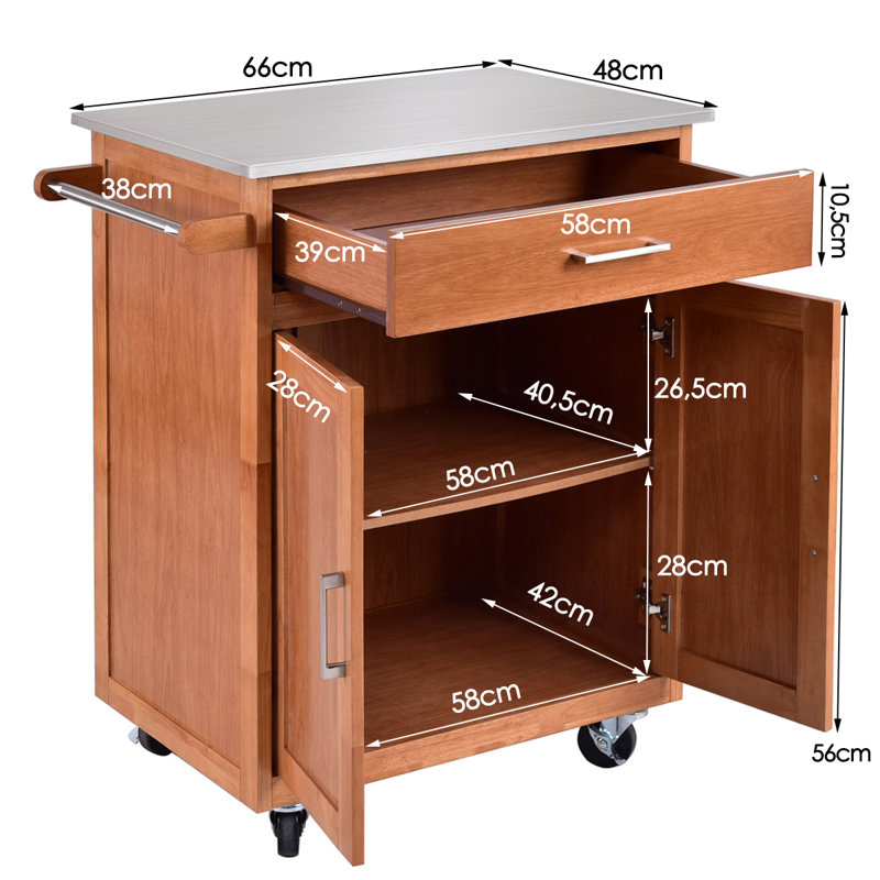 Adrianny Kitchen Trolley