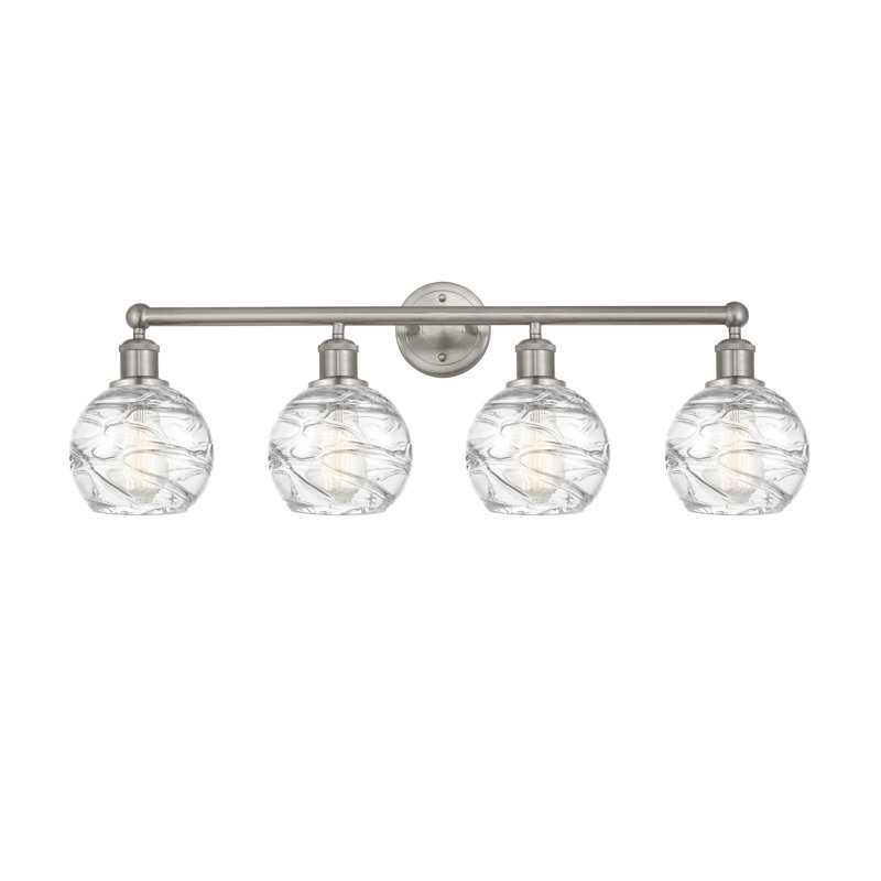 Cambria 4 - Light Dimmable Vanity Light, Brushed Satin Nickel