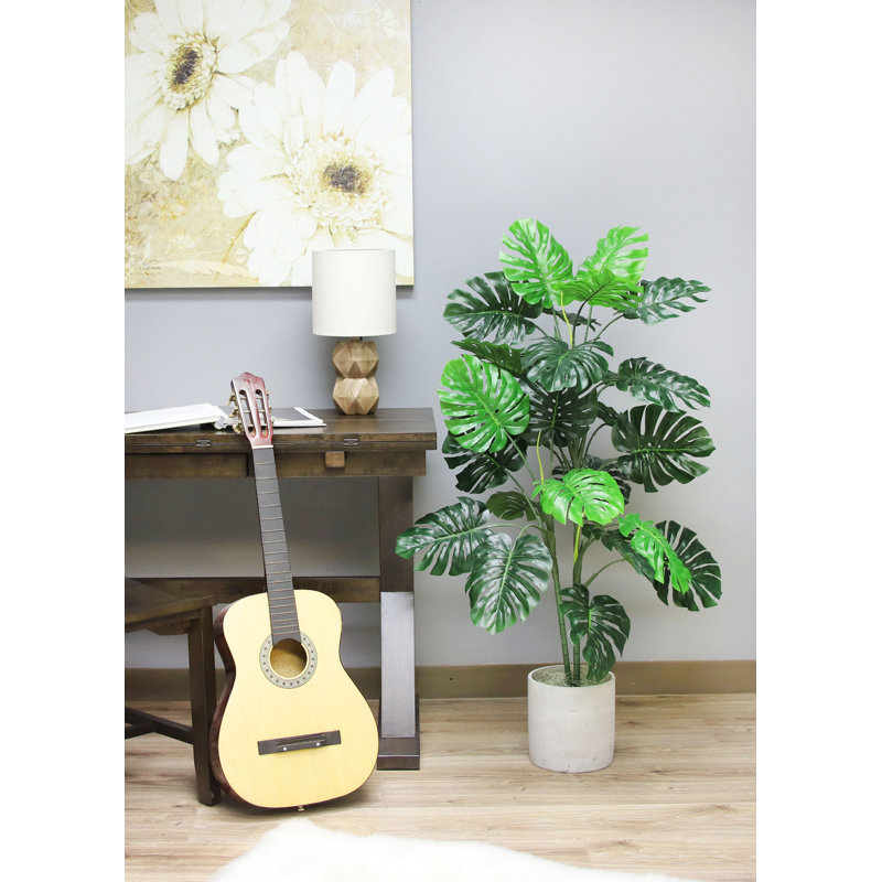 Philodendron artificiel en pot, H 50 po x l 28 po x P 28 po