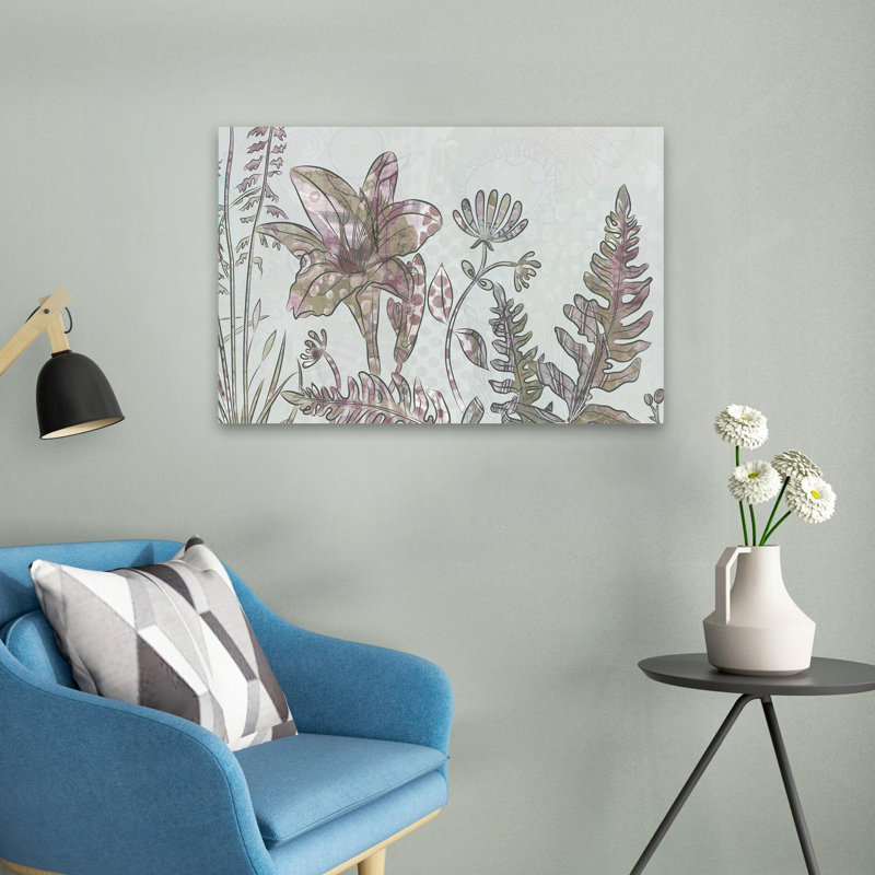 Paysage, nature, plantes, fleurs, jonquille douce, art mural, H 16 po x l 24 po