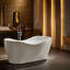 Baignoire double autoportante en acrylique 67 po avec drain interne Mavis-99447334