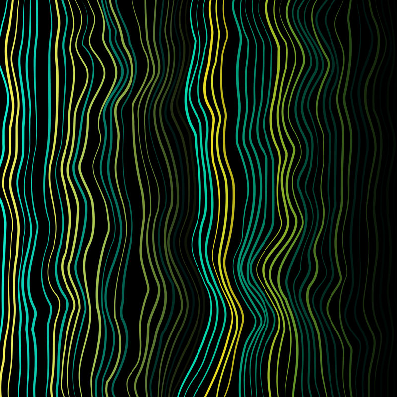 Moire Texture Vector 1 Piece Wrapped Canvas Wall Art, 91cm H x 91cm W