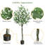 Faux eucalyptus artificiels avec eucalyptus-440272946