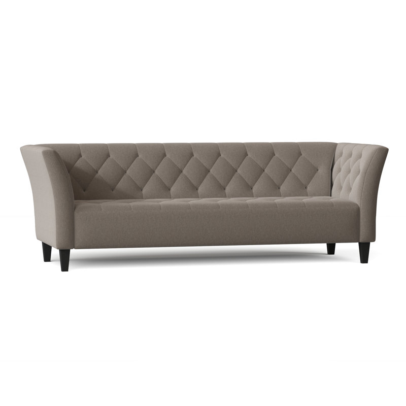 Carruth Upholstered 91'' Sofa, Heavenly Cinder Chenille