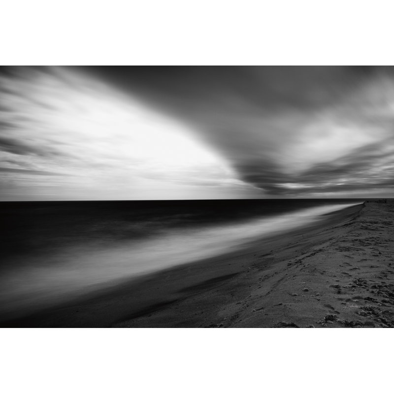 Edge Of The Earth by Aledanda - No Frame Print on Canvas, 61cm H x 91cm W x 3.8cm D