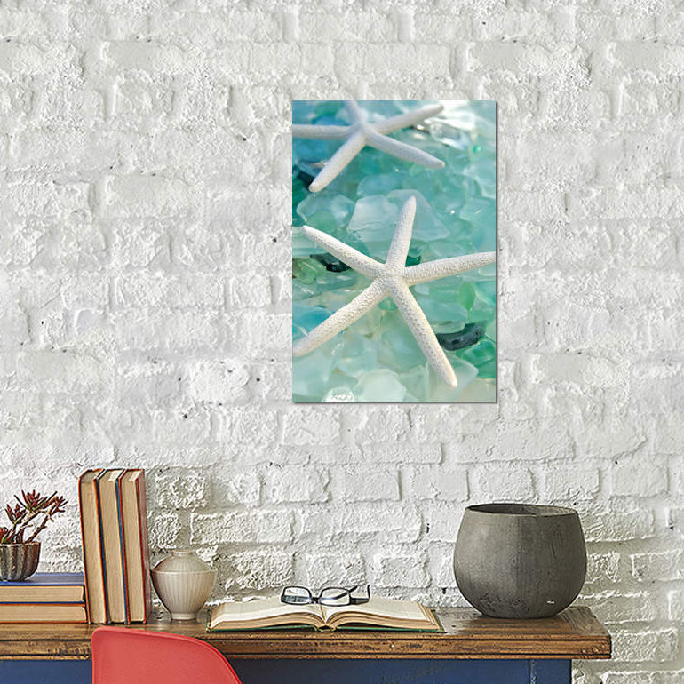 Alan Blaustein - Print on Canvas, 66.04 cm H x 45.72 cm W, White Framed