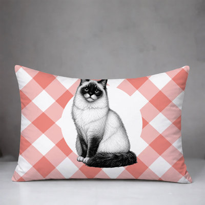 Ragdoll Cat Indoor/Outdoor Reversible Pillow