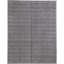 Handmade Cotton and Silk Striped Area Rug