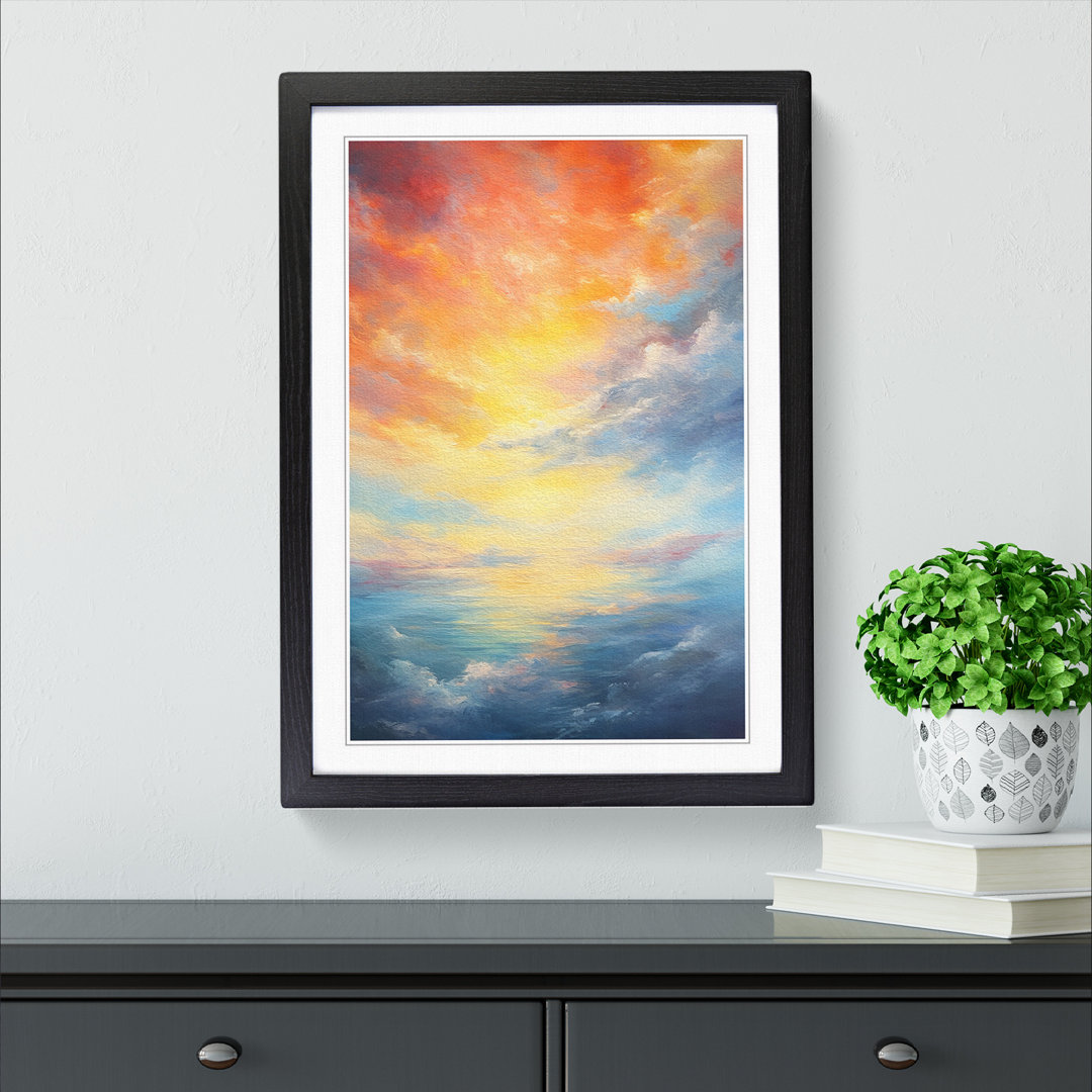 Single Picture Frame Print on Wood