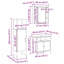 Frame Mounted Bathroom Cabinet