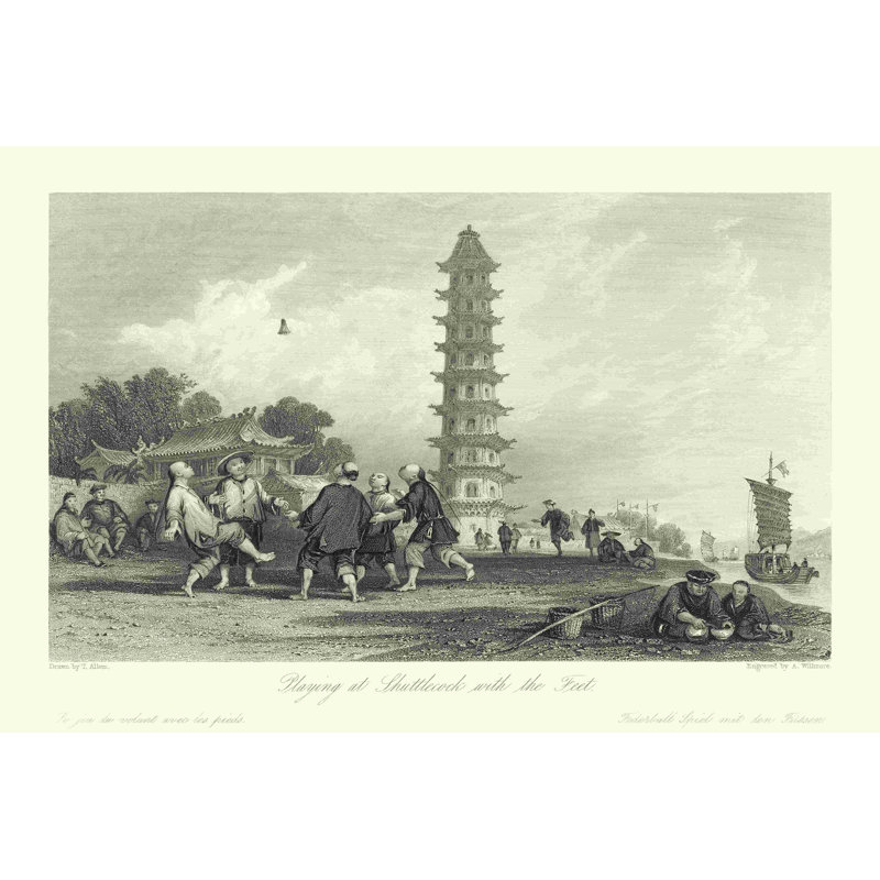 Scènes de Chine X 2855284, H 8 po x l 12 po