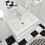 Meuble-lavabo mural simple 30 po avec surface solide