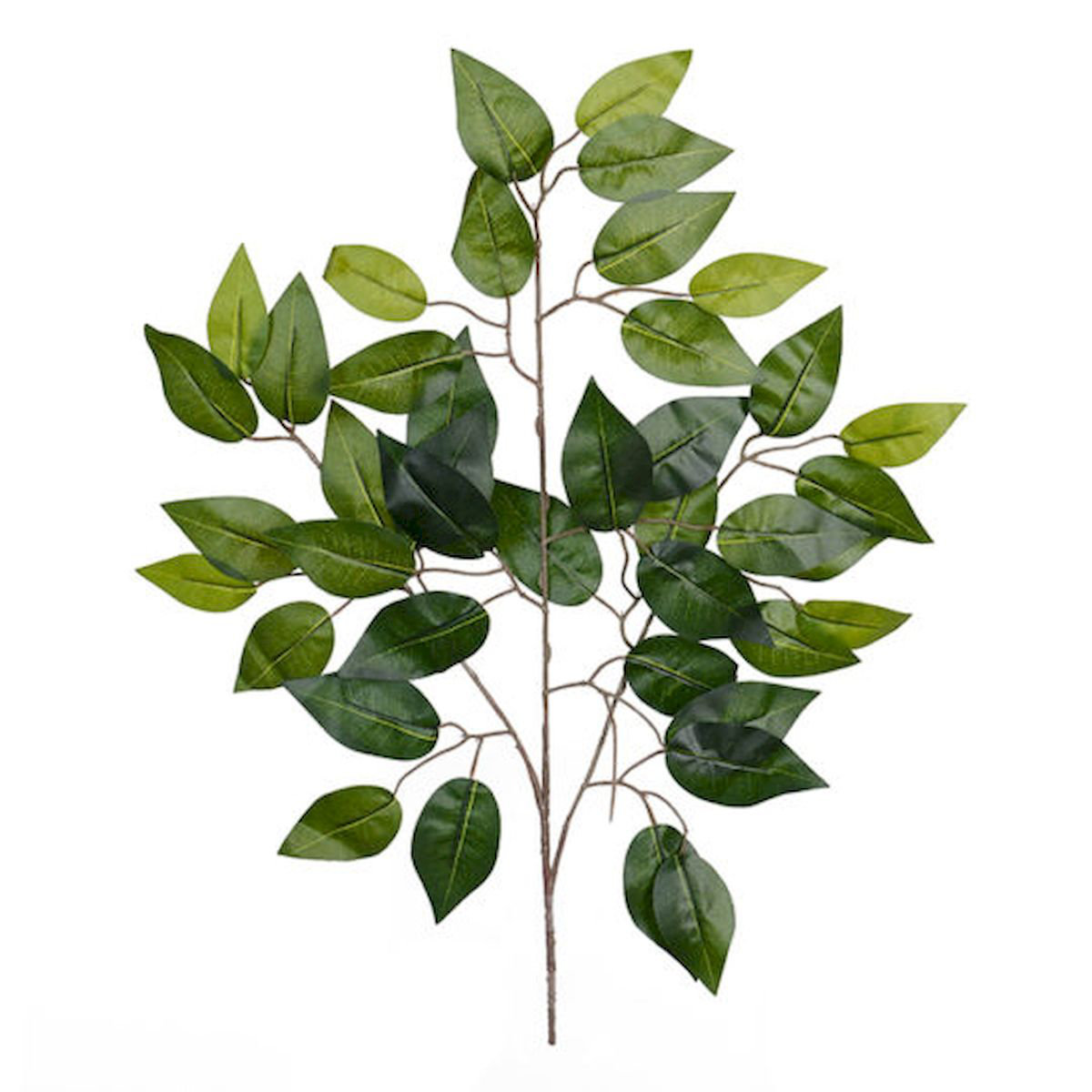 Primrue Green Ficus Leaf Spray Faux Plants And Trees | Wayfair