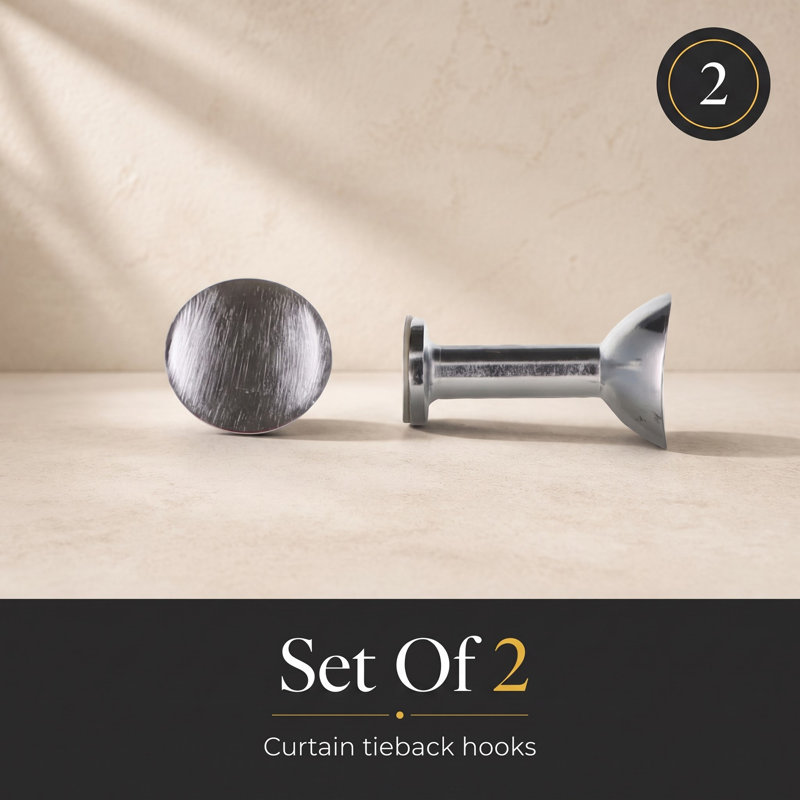 Curtain Holdback, Chrome