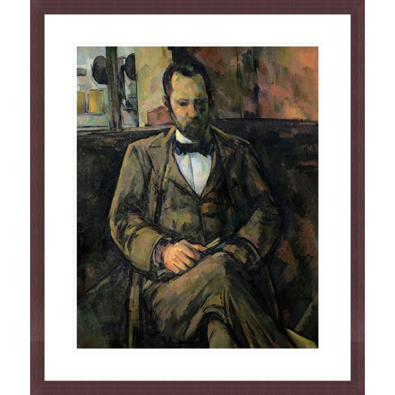 Portrait d'Ambroise Vollard par Paul Cézanne, H 23,25 po x l 29,5 po