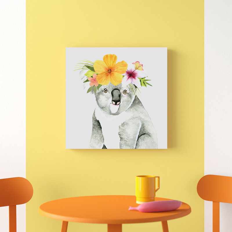 Tropical Halo VII by Grace Popp - Wrapped Canvas Print, 51cm H x 51cm W 
