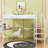 Ardella Metal Loft Bed with Desk and Wardrobe-1267548833-1267548846