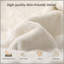 Pourtour de grand lit sans cadre AirFrame, coussin éponge rembourré en nuage de 8,7 po, assemblage facile (sans la base de lit), blanc cassé