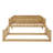 Twin-Sized Three-Tier Rubber Wood Bunk Bed, Fully Equipped With Ladders And Guardrails-478907406