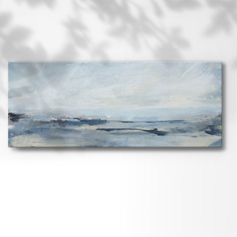 Voile II sur toile, H 24 po x l 60 po x P 1,5 po