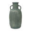 Vase vert en terre cuite