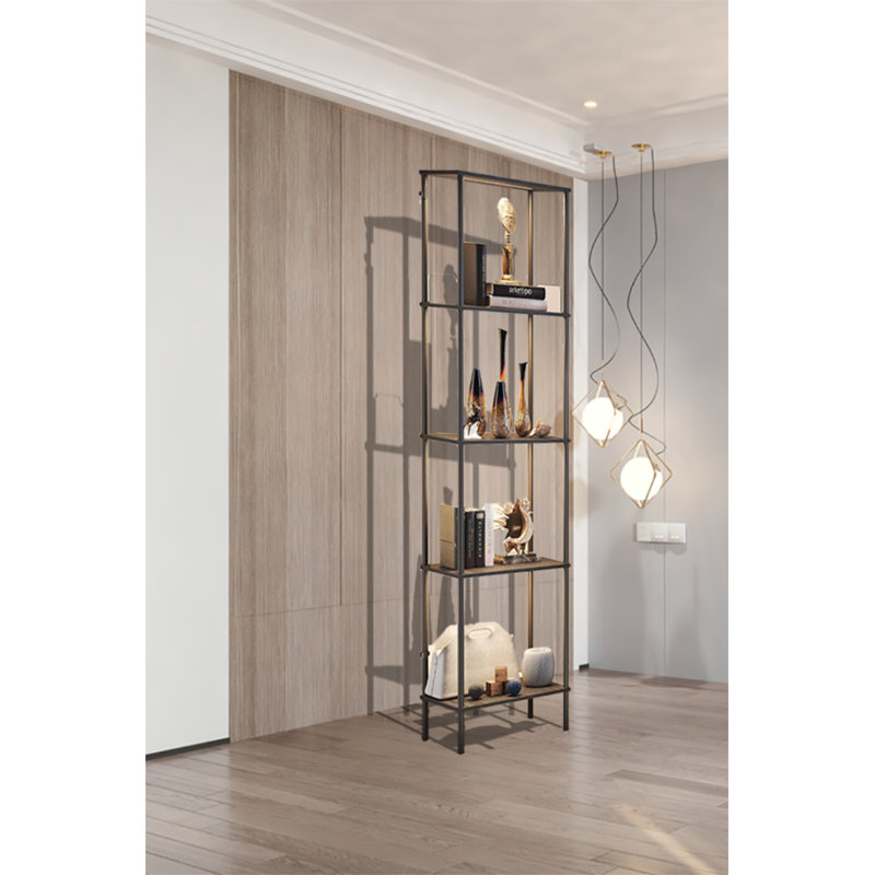 Display Stand With Dimming Light, Bronzed