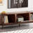 Modern Farmhouse TV Stand For 75" Tvs, Wood Entertainment Center With Storage Cabinet, TV Console Table For Living Room, Bedroom