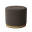 Corbin 18.5" Wide Round Standard Ottoman-126421214-60109121