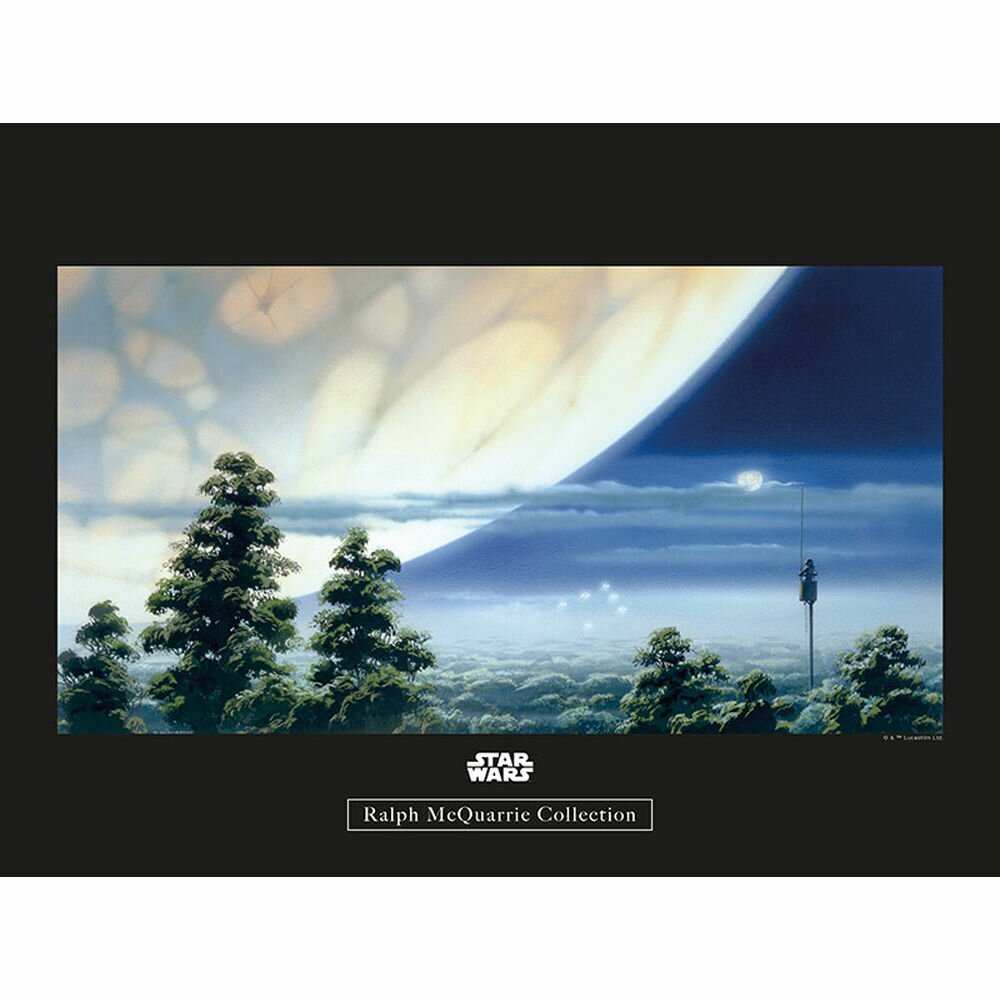 Poster Star Wars Rmq Yavin Aussichtspunkt