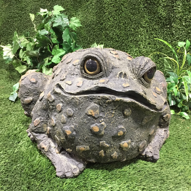 Statue de jardin «Jumbo» Toad Hollow Classic, Vert naturel