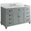 Ensemble de meuble-lavabo simple 49 po Schaible-307739572