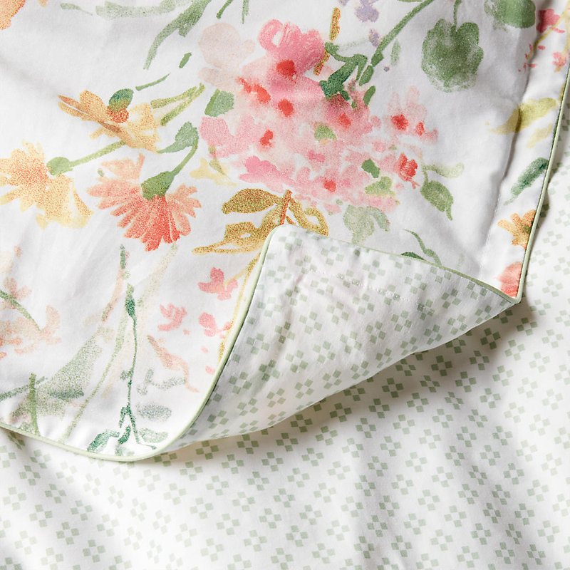 Margurite Floral Comforter Set, Queen Comforter + 2 Standard Shams