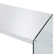 Allegonda 44'' Console Table with Glass Frame