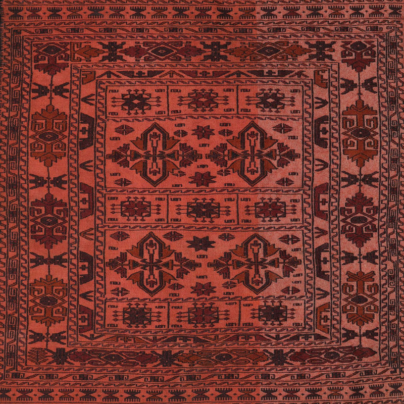 Southwestern Indoor Rug, Round 7'