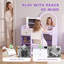 Dressing Table with Mirror and Storage Included