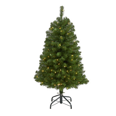Lighted Artificial Christmas Tree