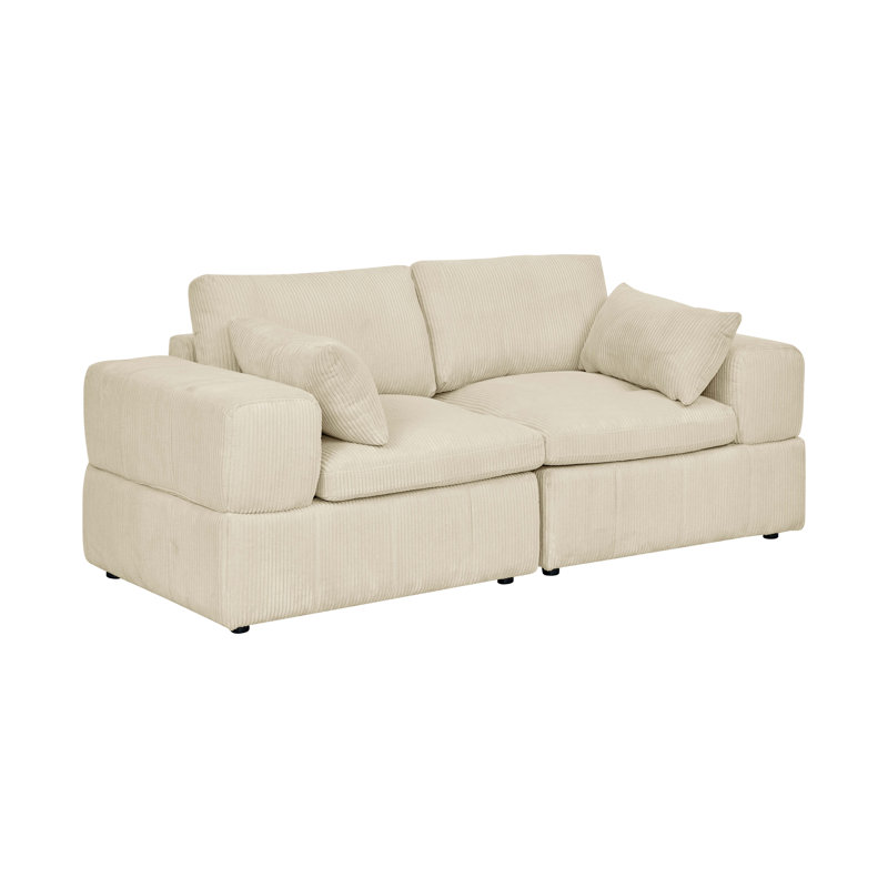 Causeuse Paulberghwa, Beige