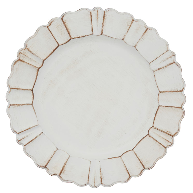 Plat de service festonné 13 "Satter