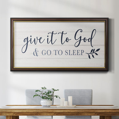 " Give It To God "
