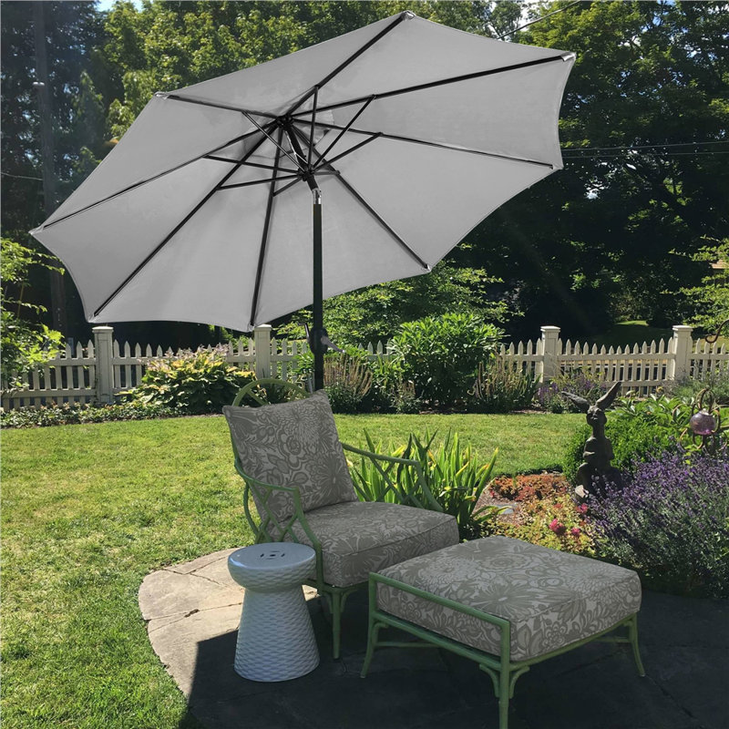 Traditional Parasol, Gray
