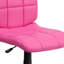 Mid-Back Quilted Vinyl Swivel Task Office Chair-777223923-777223926